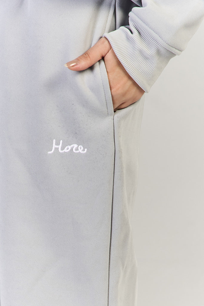 Skeletal Wide-Leg Sweatpants