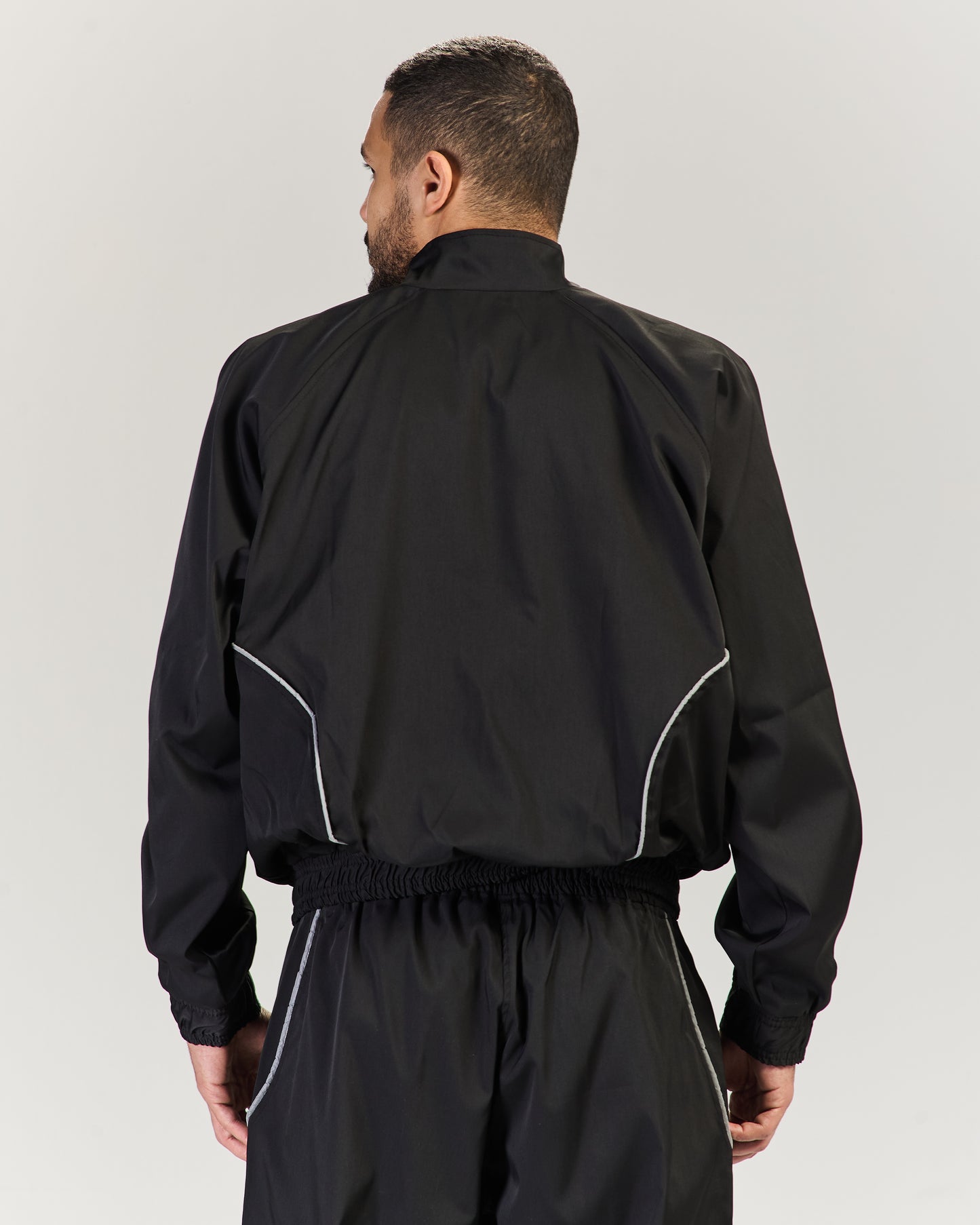 Black tracksuit jacket