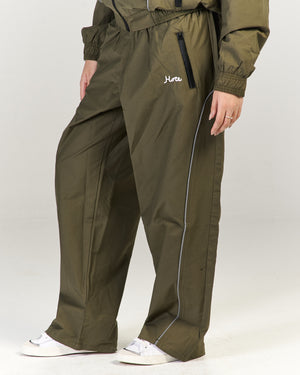 Olive tracksuit pants